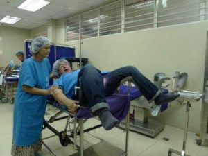 Lietuvos gydytojai kviečiami išbandyti gimdymo kėdę