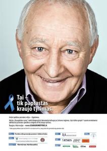 Žinomi Lietuvos žmonės kviečia vyrus pasitikrinti dėl prostatos vėžio